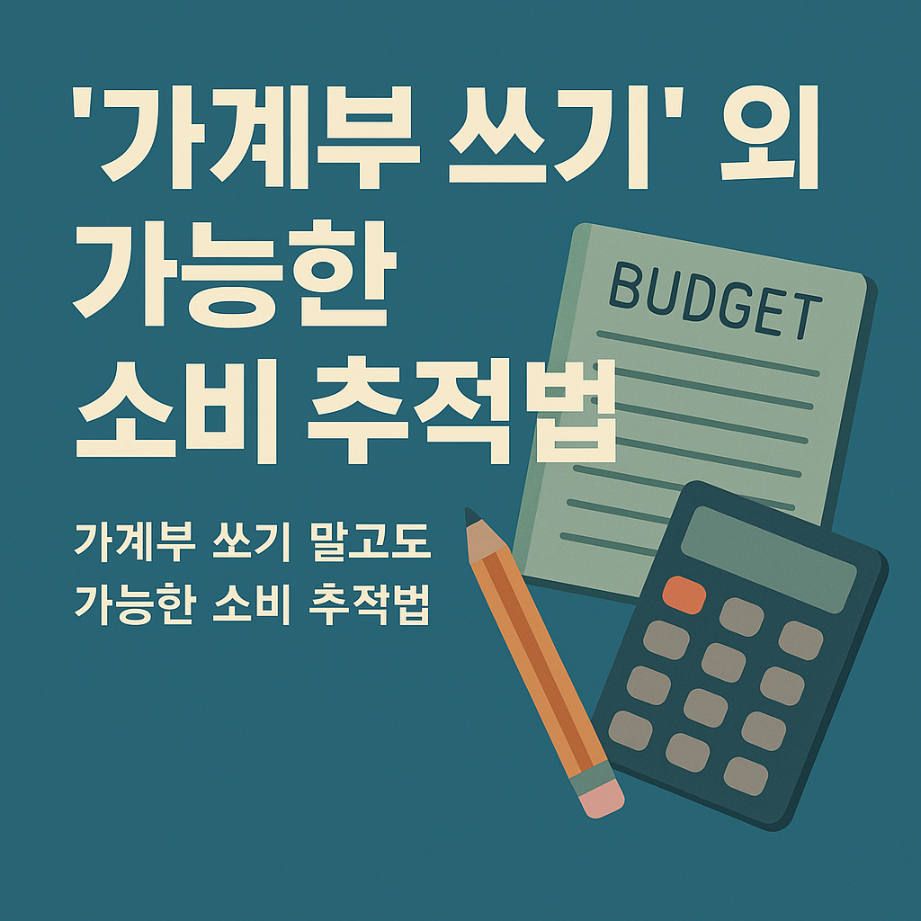 숫자 대신 습관을 추적하는 소비기록 루틴