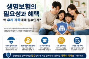 생명보험의 필요성과 혜택: 왜 우리 가족에게 필수인가?