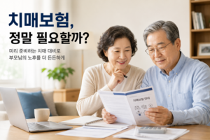 치매보험, 정말 필요할까? 가입 전 반드시 알아야 할 현실적인 이야기