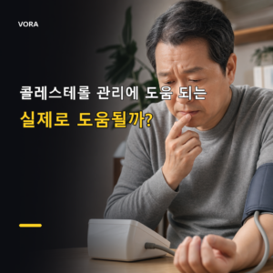 콜레스테롤 관리에 도움 되는