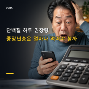 단백질 하루 권장량